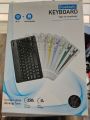 Bluetooth Wireless Ultra Slim Rechargeable Keyboard For Windows / Mac / Android Mini Keyboard With Light Weight 180g. 