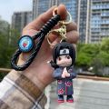 Naruto Manga Anime Itachi 3D Keychain With Straps and Lock Keyring. 