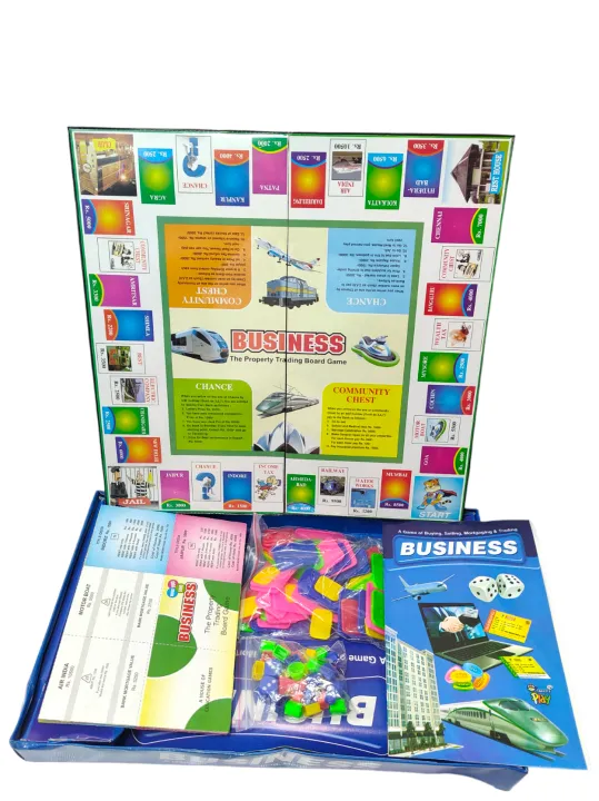 Monopoly%20Business%20Board%20Game%20With%20Cash%20And%20Chips%20-%20Image%205