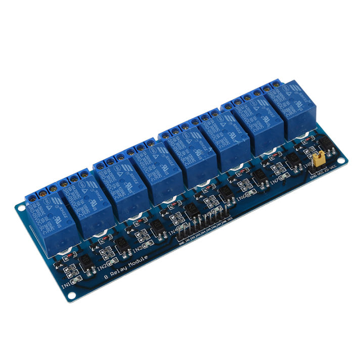 5V Electronic Relay Module 8-Channel Shield for 51 AVR ARM Logic ...