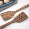 NAMUNY Teak Solid Wood Spatula Special Cooking Spatula for Non-Stick Pan Frying Spatula Slotted Spatula Kitchen Spatula. 