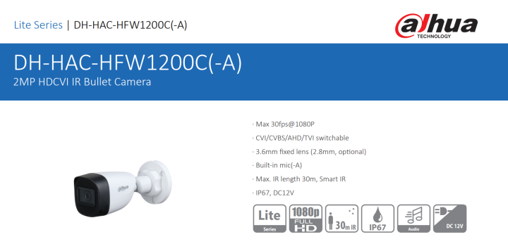 DH-HAC-HFW1200CP-A%202MP%20HDCVI%20IR%20Bullet%20Camera%20-%20Image%203