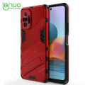 Lenuo Punk-Casing For Xiaomi Redmi Note 10 Pro / Redmi Note 10 Pro Max Back Cover Eight-Color Anti-Fall And Anti-Slip Phone Bracket Lens Protection Cover Lovers Case. 