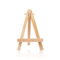 Children's Mini Wooden Folding Desktop Triangle Display Stand Solid Wood Mobile Phone Stand Desktop Small Easel. 