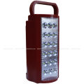 Super Bright Rechargeable LED Emergency Work Light - 18 SMD LEDs with USB Charging Port & Solar DC Input - Wall Mountable Portable Lantern for Home, Camping, Office & Power Outage Backup. 
