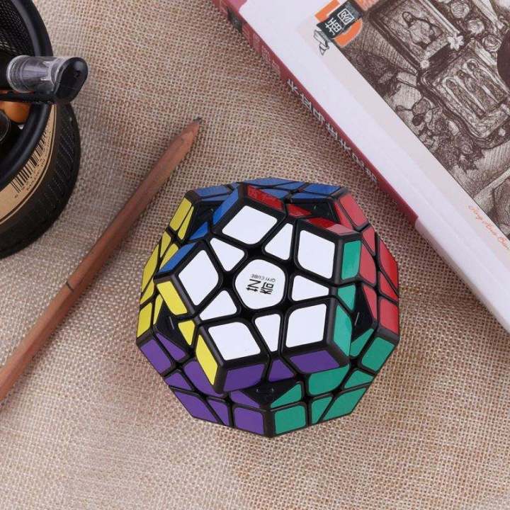 Cubo De Velocidad Megaminx, Sin Calcomanías, 3 X 3 X 3 Pulgadas, Cubo De Velocidad Pentagonal