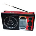Golon Portable Multimedia Radio – USB/SD Playback, Rechargeable Battery, 3-Way Speaker System, FM/AM/SW Tuning, Headphone Jack. 