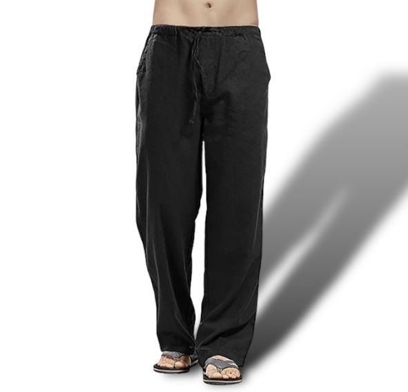 Mens%20Cotton%20Linen%20Drawstring%20Pants%20Elastic%20Waist%20Casual%20Jogger%20-%20Image%202