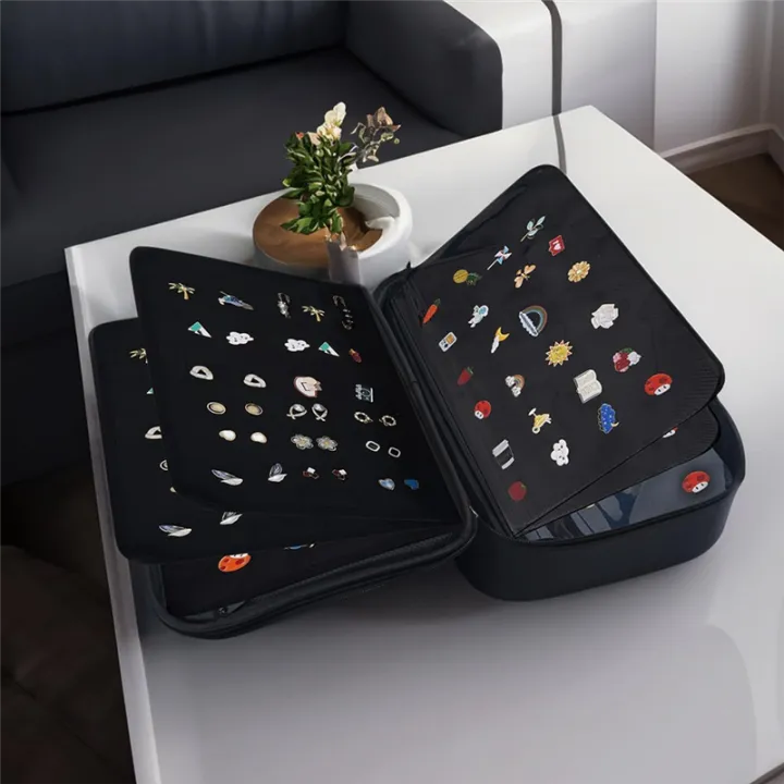 NAMUNY%20Enamel%20Pin%20Display%20Bag%20Pin%20Transaction%20Book,%2012%20Page%20Collectible%20Pins%20Board%20Storage%20Organization%20Box%20Suitable%20for%20Sizes%20-%20Image%204