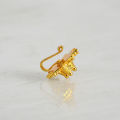 Golden/Red Star Shaped Fuli Nose Jewellery For Women. 