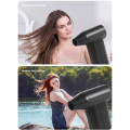 Mini Turbo Jet Fan Portable Handhold Air Duster 4 Levels Adjustable for Keyboard and Car Cleaning Hair Dry Black. 