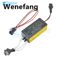 Wenefang 1Pcs DC 12V to 900V CCFL Inverter Male Connection For CCFL Angel Eyes E46 E39 E53 Driver Projector Lens Light Ballast Box. 