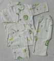 Newborn Baby Muslin Cotton Bhoto Suruwal Set For 0-6 months. 