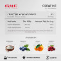 GNC Creatine Monohydrate 3000mg- 250g (80 Servings) With Micronized For Faster Absorption, Boost Energy, Muscle Volume & Performance. 