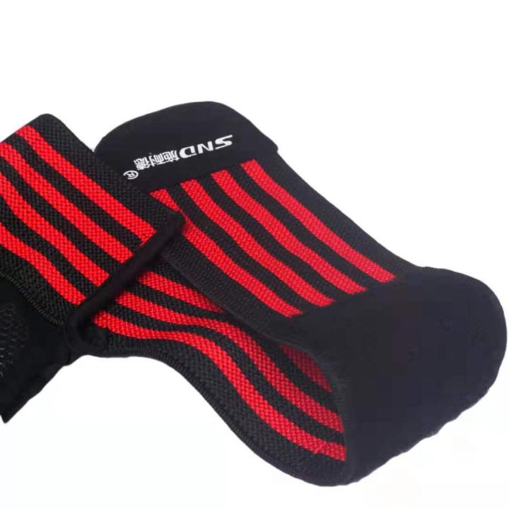 SND%20Red/Black%20Gym%20Gloves%20With%20Elastic%20Wrist%20Support%20%7C%20Non%20Slip%20Wear%20Resistant%20Breathable%20Fabric%20Half%20Gym%20Gloves%20With%20Wrist%20Support%20-%20Image%206
