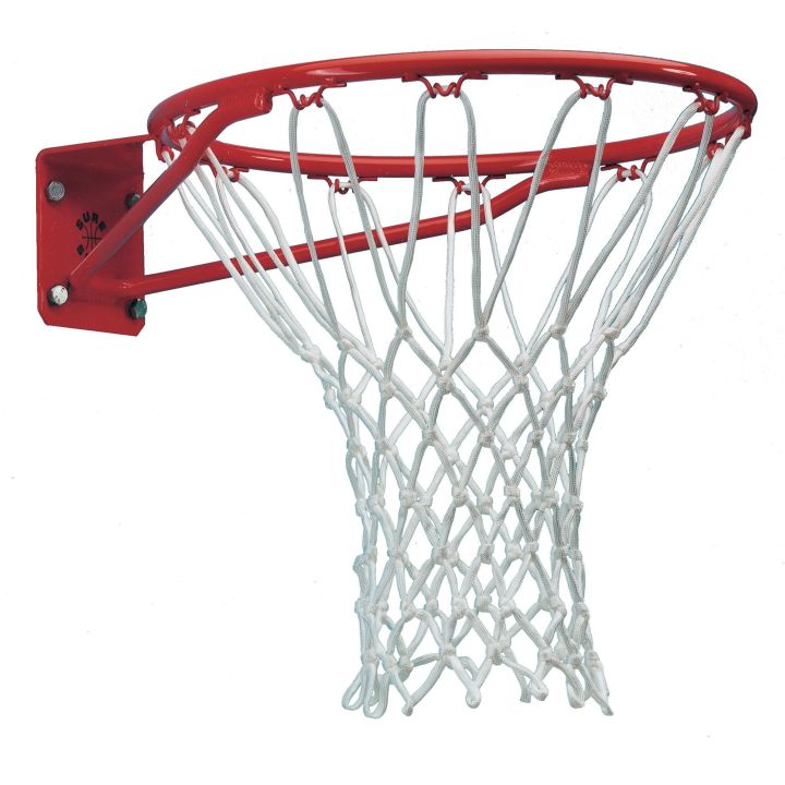 Basketball Ring With Net Set | Solid Iron Basketball Hoop With Mulitcolor Net | Basketball Hoop For Indoor & Outdoor