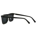 Polarized Rectangle Square Black Sunglasses For Men. 