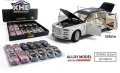 Rolls Royce Phantom Alloy Metal Pull Back Car Scale Model Openable Doors with Sound Light Mini Auto Toy car. 