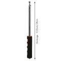 JAERBEE Extendable 2M Portable Telescopic Handheld Flag Pole Tool for Flags windsock. 