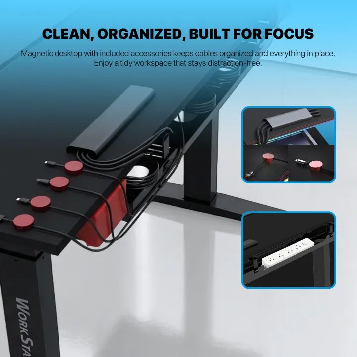 Fantech%20DW314%20Dual%20Motor%20Adjustable%20Rising%20Desk%20%7C%20Electric%20Sit-Stand%20Gaming%20Desk%20%7C%20Height%20Adjustable%20Ergonomic%20Desk%20-%20Image%204