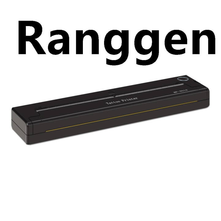 Ranggense Original Wireless Bluetooth Built-in Battery Tattoo Template Transfer Machine Portable Thermal Template Machine Thermal Copier For A4