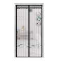 Magnetic Mosquito Net Door See-through Curtain With Size (120 cm × 210cm). 