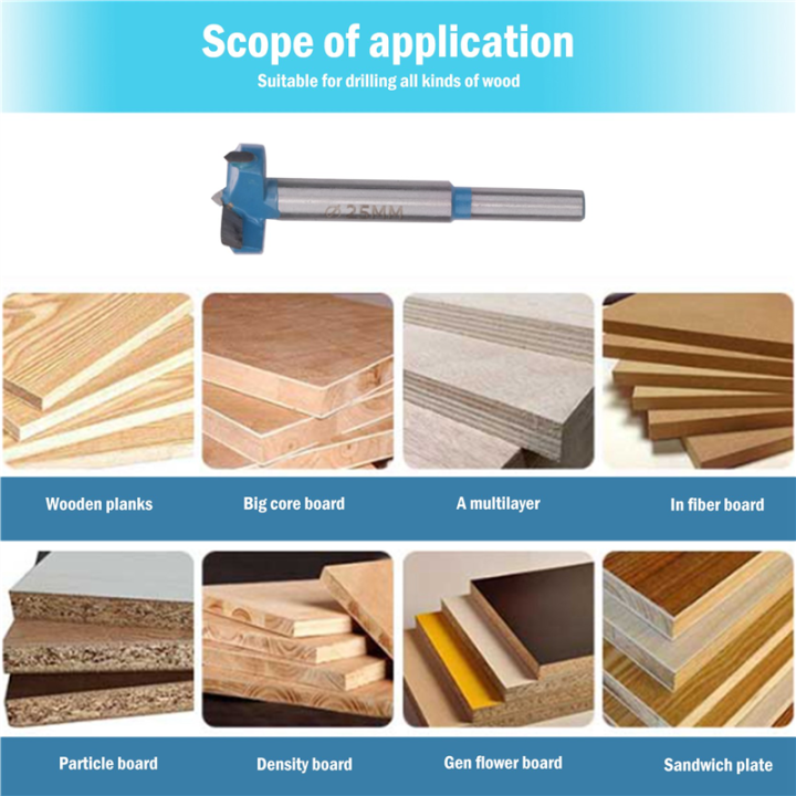Kqueebee%20Forstner%20Drill%20Bit%20Set,15-40mm%206%20Pcs%20Carbide%20Forstner%20Bits%20High%20Speed%20Steel%20Wood%20Tool%20-%20Image%205