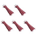 250Pcs Mini JST 2.0 2P Male Connector Wires Cables. 