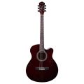 Kadence Frontier Series Brown Acoustic Guitar | Brown Acoustic Guitar With Bag | Perfect Acoustic Guitar For Beginners. 