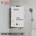 Hilltake Best Model 6 Litre Instant Gas Water Heater (Geyser) - White. 