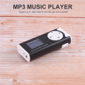 USB clip player MP3 player LCD screen 16GB mini SD TF card. 