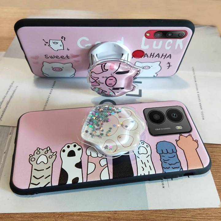 Cartoon%20Fashion%20Design%20Phone%20Case%20For%20Nokia%20HMD%20Fusion%20Glitter%20Back%20Cover%20protective%20Soft%20Case%20quicksand%20Kickstand%20TPU%20-%20Image%206