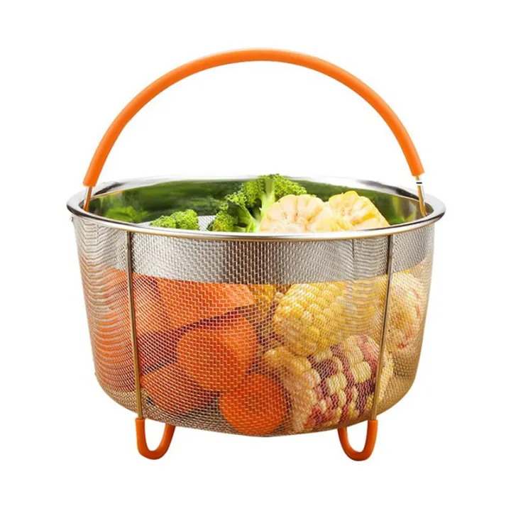 fasdaga%202X%20Stainless%20Steel%20Steamer%20Basket%20Set,Instant-Pot%20Accessories%20for%20Foodi%20Pressure%20Cooker%20&%20Multi%20Cooker,6Qt%20-%20Image%203