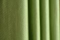 1 Piece Silk Pattern Green Colour Window Curtain (4x7 foot size). 