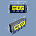 Battery Tester 8V-120V 50A Coulomb Meter Capacity Indicator Lithium Ion Detector Coulomb Meter Voltmeter Easy Install. 