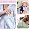 Spreeshop 2 Pcs Transparent 3 Ring Binder Cover PVC Clear Notebook Loose Leaf Mini Binder with 80 Inner Papers and Refillable Bags. 