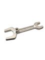panner Double Side Medical Oxygen Cylinder Key Oxygen Cylinder Wrench Key Double Sided Speciality Drop Forged Stainless Steel (3 In 1). 