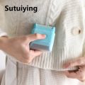Sutuiying transparent bag Mini Lint Remover Rollers Hair Ball Trimmer Sweater Carpet Clothes Pet Hair Remover Portable Double-headed Hair Remover. 