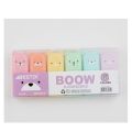 6 Mini Cute Pastel Color Highlighters Set. 