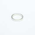 925 Sterling Silver/ Pure Silver Plain Ring For Unisex. 