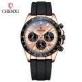 CHENXI brand fashion business, three eye, six needle, chronometer, quartz men's watch. 