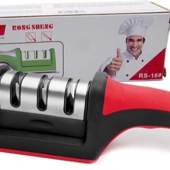 Manual Knife Sharpener 3-Stage Knife Sharpening Tool Professional