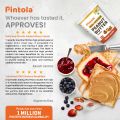 Pintola HIGH Protein Peanut Butter (ORGANIC JAGGERY) (Creamy, 1kg). 