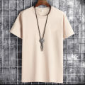 Round Neck Soft Feel Cotton T-shirt For Men. 