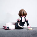 Doll Gift Collection Uraraka Action Seated Ochaco Academy MHA Anime New Hero Character Doll Ochakopvc Model 10 cm. 