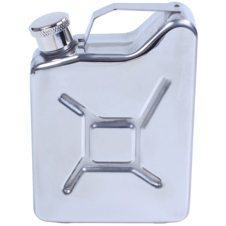 FORIDE%204X%20Mini%20Stainless%20Steel%205Oz%20Hip%20Flask%20Liquor%20Alcohol%20Fuel%20Gas%20Gasoline%20Can%20-%20Image%202