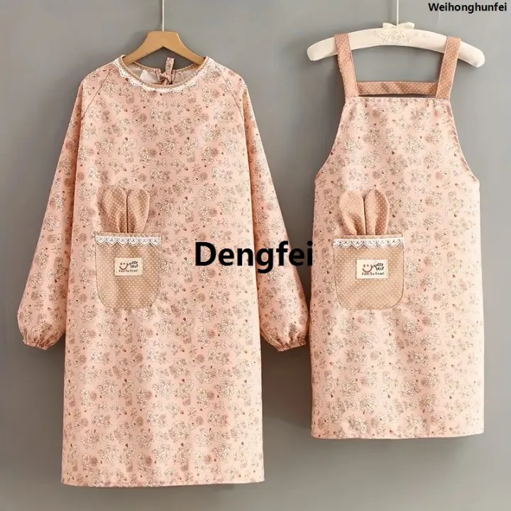 WeihonghunfeiDengfei%20Profesional%201pc%20Canas%20Long%20Se%20n,%20Stain-proof%20reathable%20ousehold%20Cooking%20Catering%20Waist%20n,%20Coeralls,%20itchen%20Supplies%20Hot%20Selling%20-%20Image%204