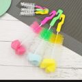 Mumlove Baby Bottle Cleaner Brush - Nipple Feeding Bottle Sponge Brush for Complete Cleaning - 2 piece (2 pair of small and bigger bottle brush). 