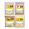 Amala Powder - 100 gm, Shikakai Powder - 100 gm, Methi Powder - 100 gm, Reetha Powder - 100 gm. 