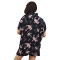 Attire Nepal Women'S Half T-Shirt And Half Pants Leaves Printed Set (Set-35). 